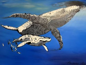 Majestic Depths of the Humpback Whales